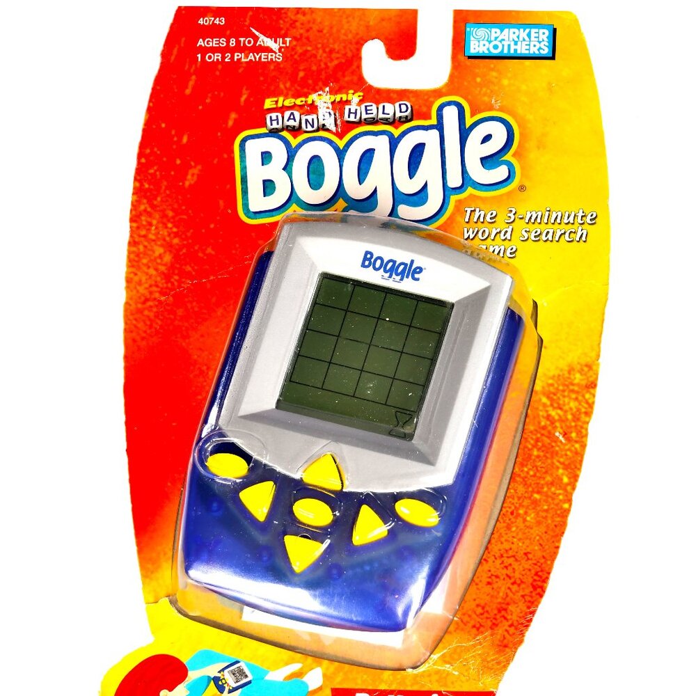 Hasbro Electronic Handheld Boggle Game Parker Brothers New Sealed